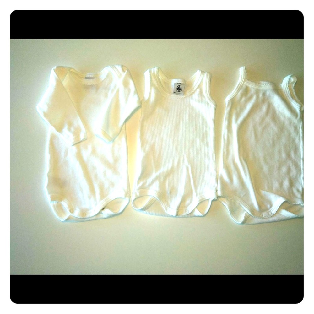 Petite Bateau Onsies